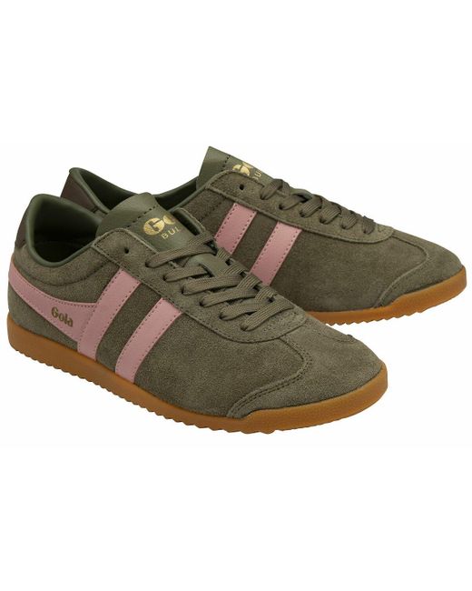 Zapatillas Bullet Suede Gola de color Green