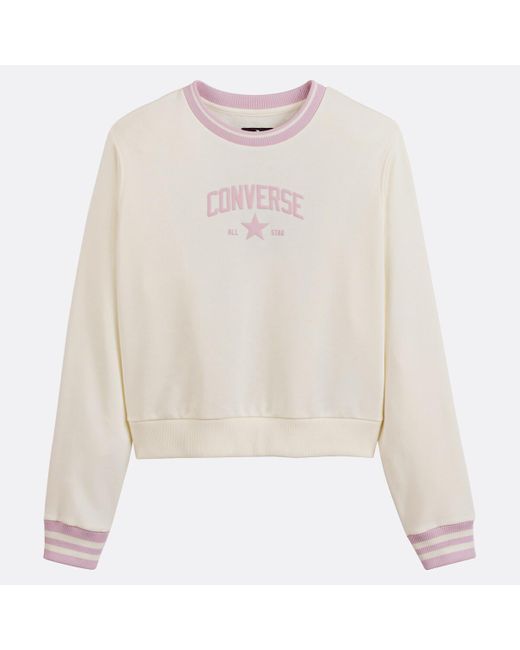 Sudadera Retro Converse de color White