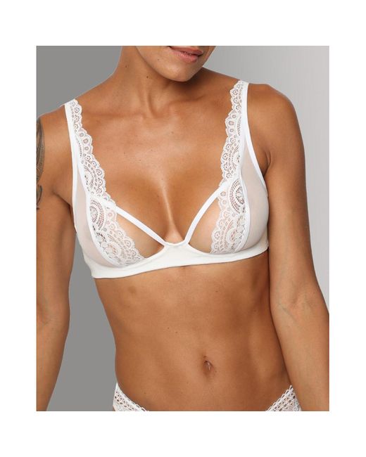 Sujetador de tejido orgánico Sublime SCANDALE ECO LINGERIE de color Brown