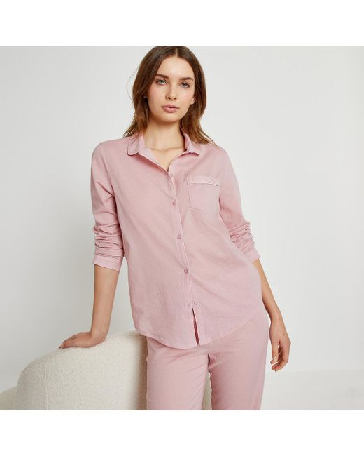 Pijama de tejido plumetis LA REDOUTE de color Pink