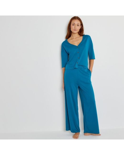 Pijama de punto LA REDOUTE de color Blue