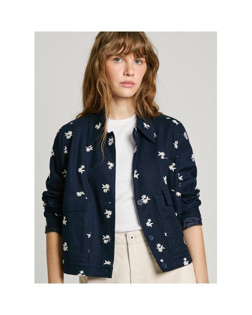 Chaqueta estampada Pepe Jeans de color Blue
