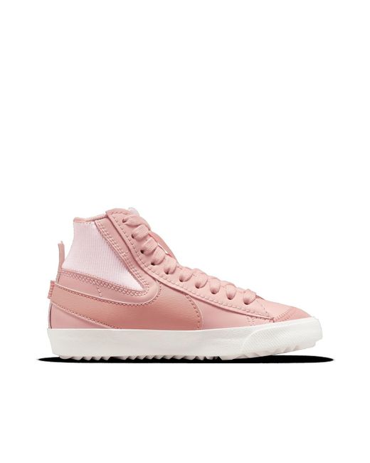 nike blazer low vintage femme rose