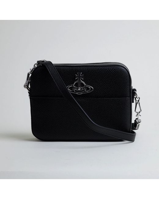 Vivienne Westwood Johanna Cross Body Bag in Black Lyst
