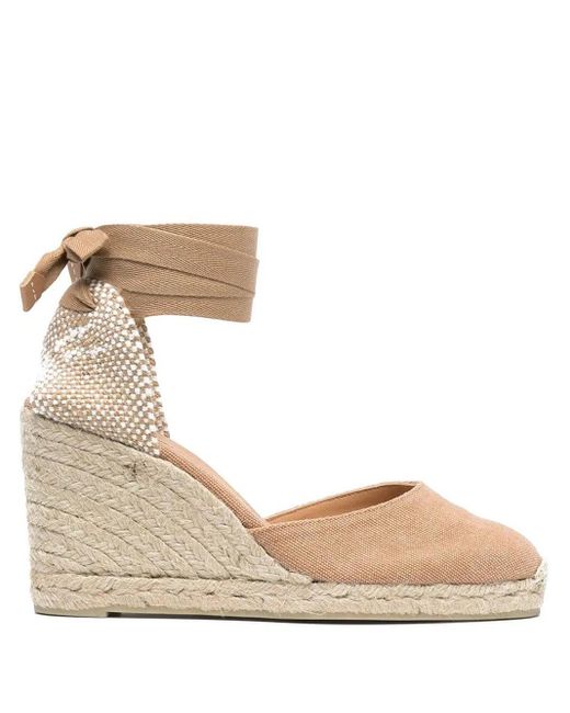 carina 80 suede wedge espadrilles