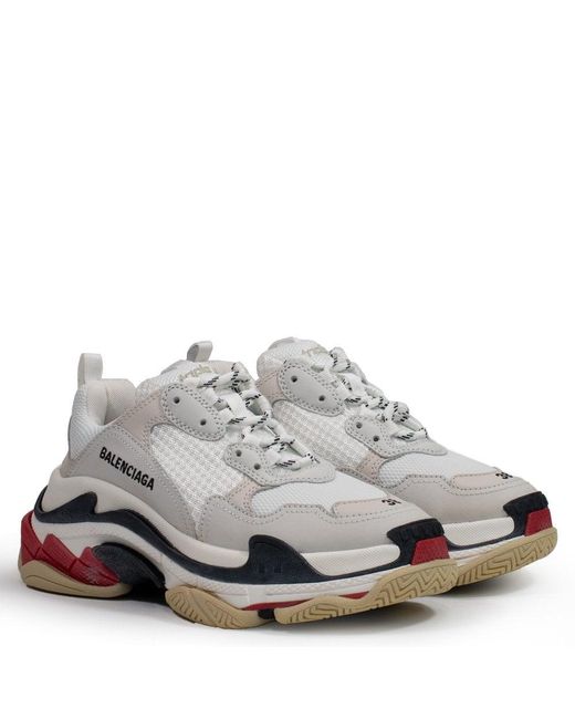white and grey balenciaga