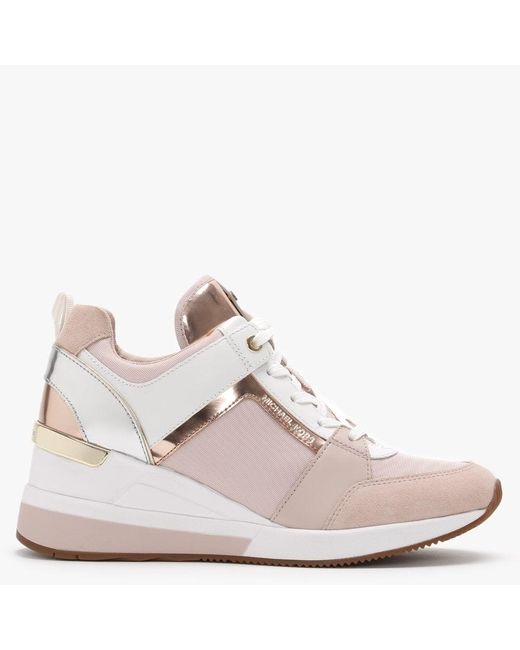soft pink trainers