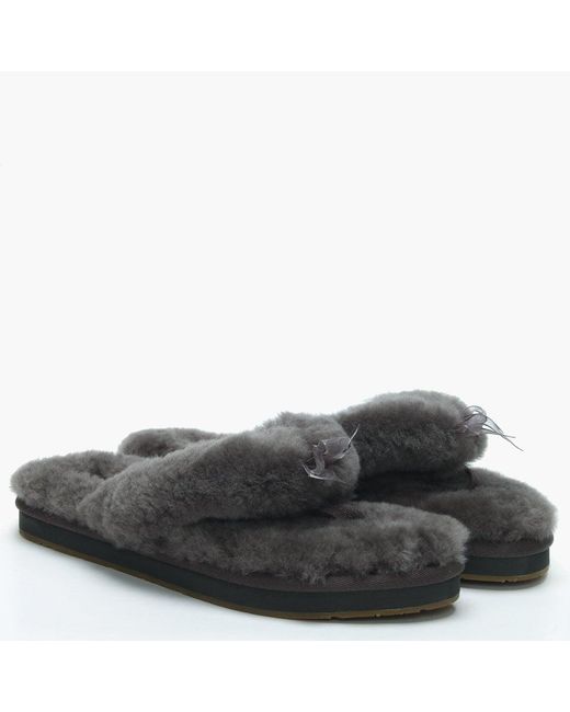 ugg fluffy slippers on sale