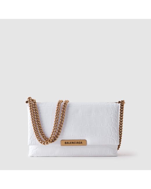 balenciaga white crossbody bag