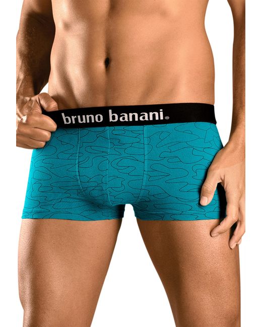 Bruno Banani Boxershort Met Contrast-weefband (set, 4 Stuks) in het Blauw  voor heren | Lyst NL