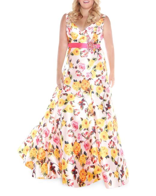 Robe De Soirée Sans Manches Mac Duggal - Ball Gown - Taille 6 - Noir/nude