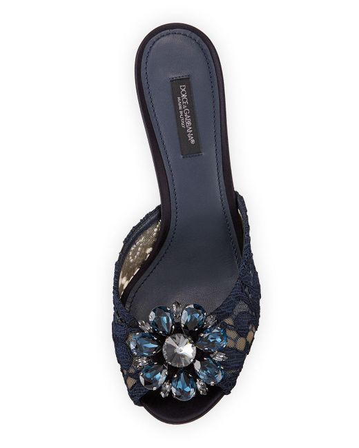 navy blue slide sandals