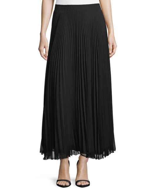 zumeet s maxi skirt pleated chiffon skirt black zumeet neiman pleated chiffon maxi skirt in black lyst zumeet s maxi skirt pleated chiffon skirt black zumeet neiman pleated chiffon maxi skirt in black lyst