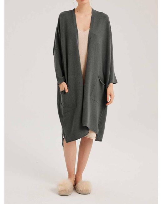 slouchy long cardigan