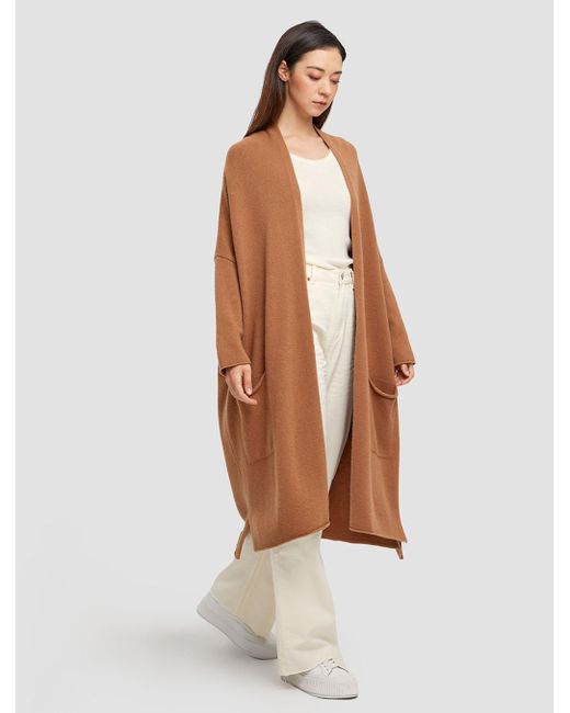 slouchy long cardigan