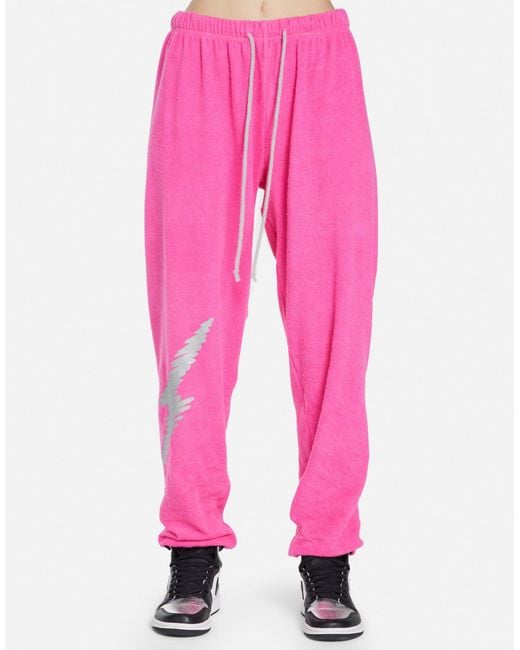 Lauren Moshi Pink Sherry Scribble Lightning