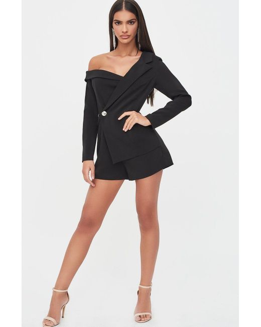 lavish alice tuxedo playsuit