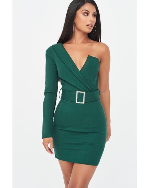 Green UK8//EU36//US4 Topshop Sequin Velvet Shift Mini Dress