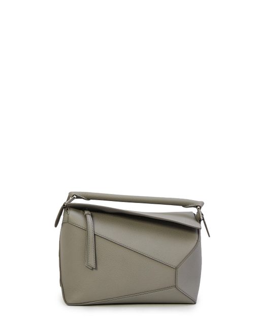 Loewe Gray Small Puzzle Bag