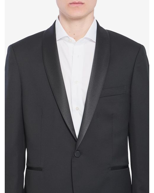 Tagliatore Black Virgin Wool Twopiece Suit for men