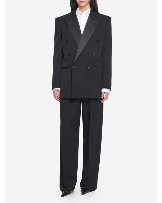 Saint Laurent Black Tailored Trousers