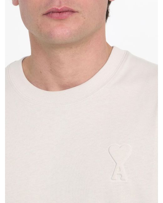Tshirt Ami De Coeur di AMI in White da Uomo