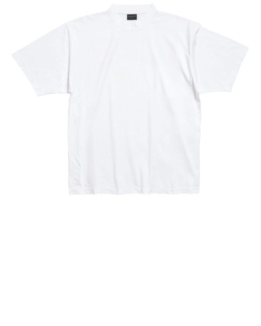 Balenciaga White Hand Drawn Tshirt