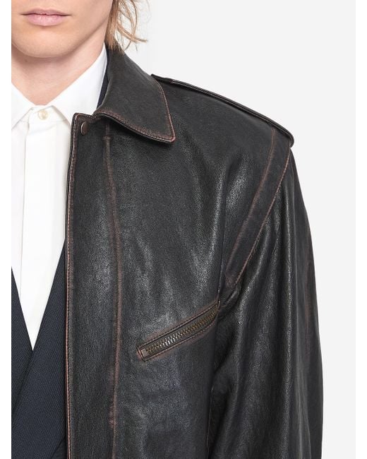 Bomber di Saint Laurent in Blue da Uomo