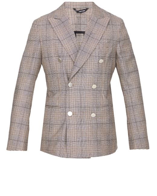 Tonello Gray Wool Jacket for men