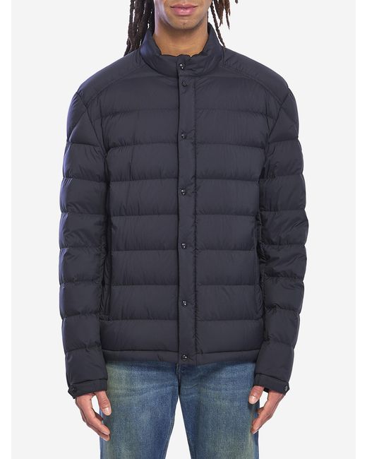 Moncler Blue Selves Down Jacket for men
