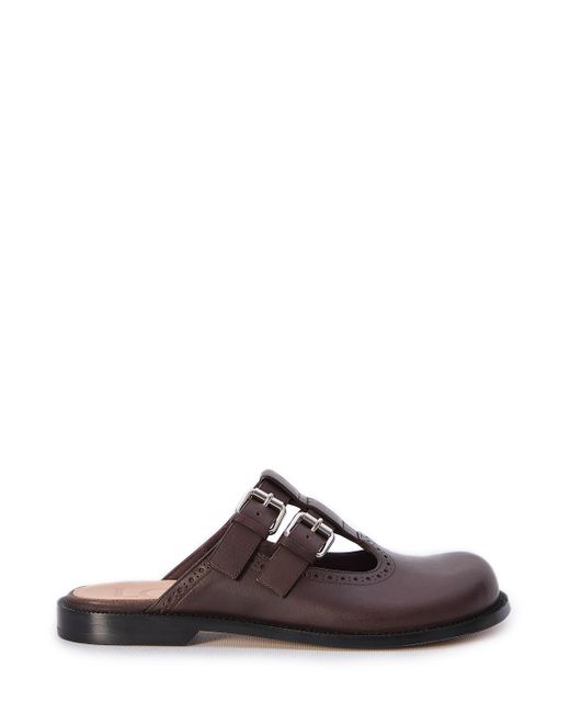 Sabot Mary Jane Campo di Loewe in Brown
