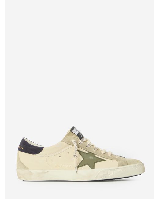 Golden Goose Deluxe Brand Natural Super Star Sneakers for men