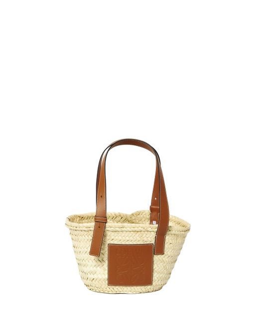 Loewe Metallic Small Basket Bag