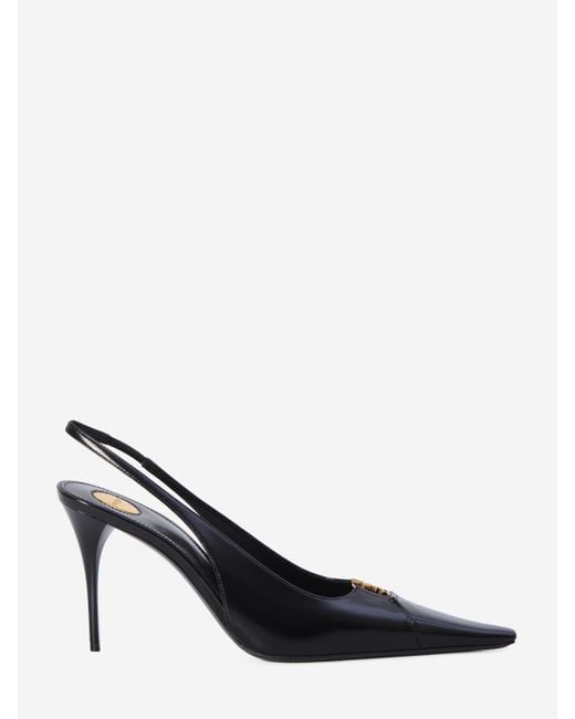 Saint Laurent Black Low Shoes