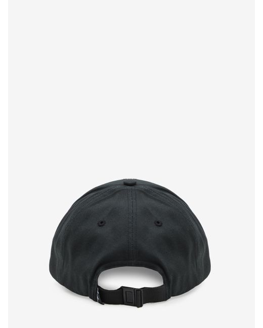 Stone Island Black Baseball Cap for men