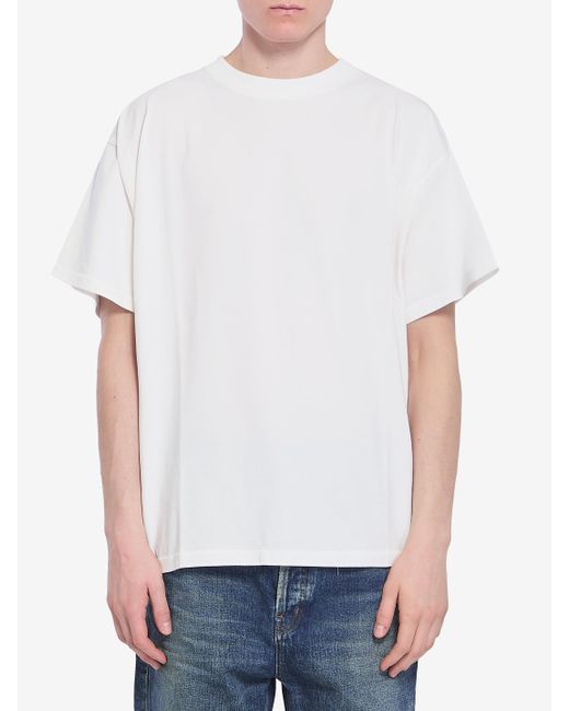 Tshirt Sato di The Row in White da Uomo