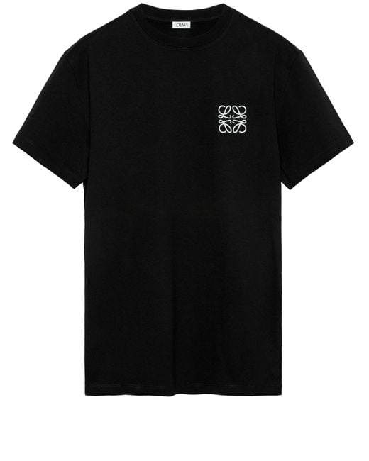 Loewe Black Anagram T-shirt for men