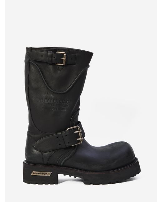 Balenciaga Black Venom Boots for men
