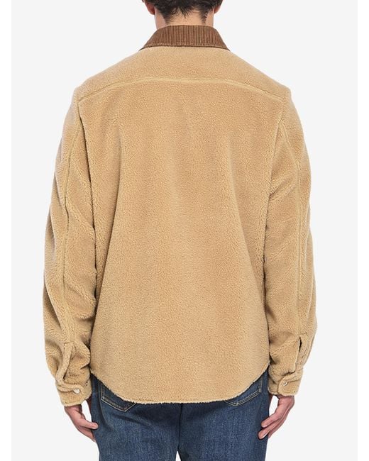 Moncler Natural Teddy Overshirt for men