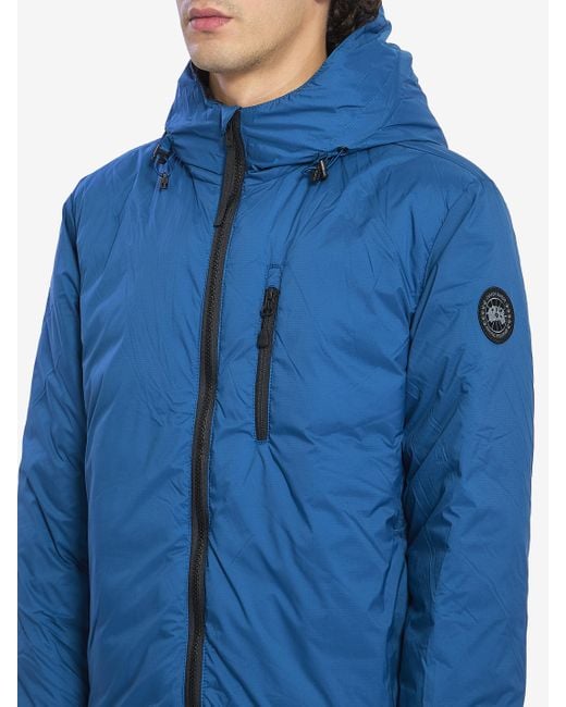 Canada Goose Blue Lodge Hoody Jacket for men