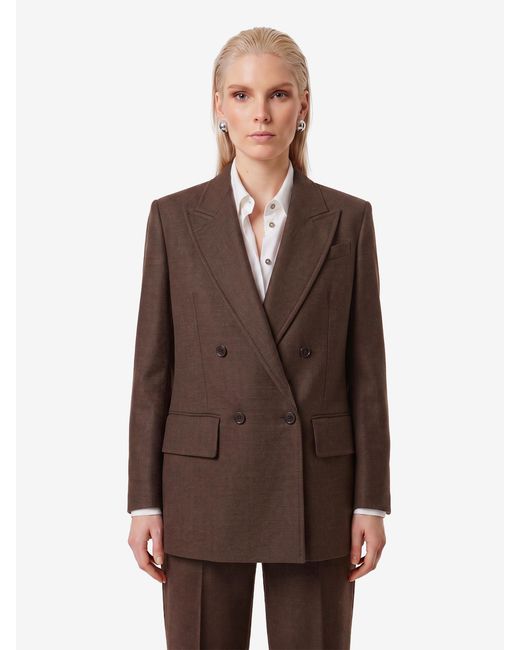 Max Mara Brown Pulvino Doublebreasted Jacket