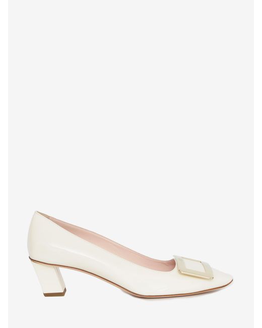 Roger Vivier Natural Belle Vivier Pumps