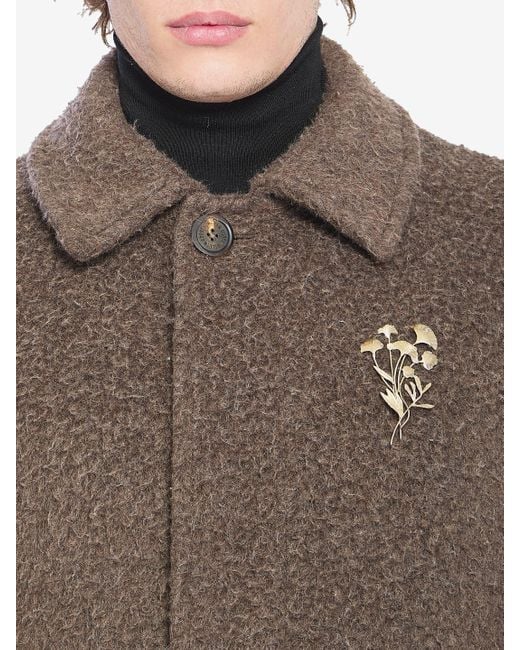 Golden Goose Deluxe Brand Brown Journey Coat for men