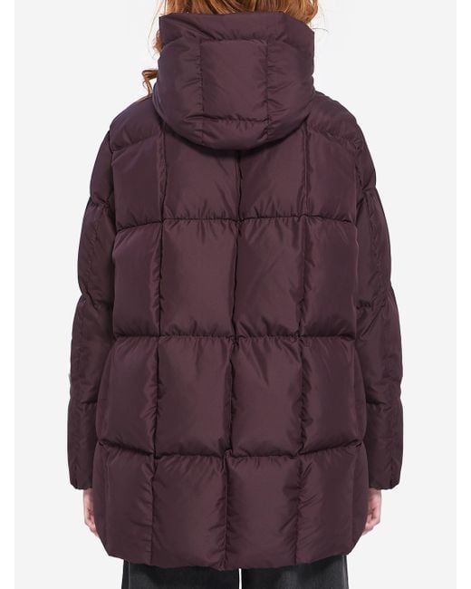 Moncler Purple Darbon Puffer Jacket