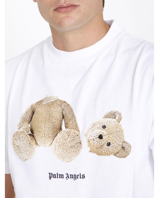 Palm Angels White Bear T-Shirt