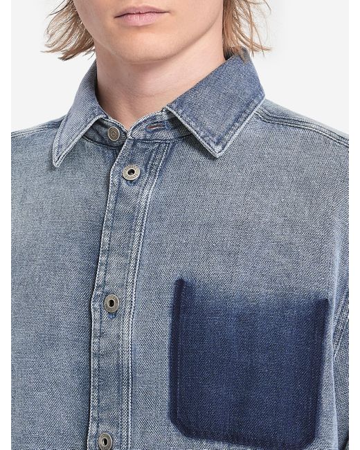 Camicia Denim di Loewe in Blue da Uomo
