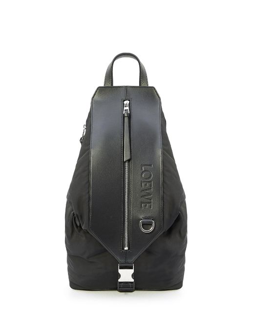 Loewe Blue Small Convertible Backpack for men