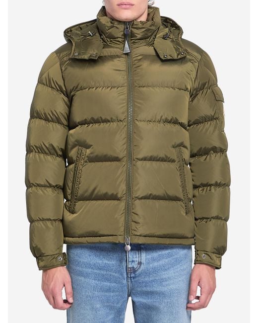 Moncler Green Maya Puffer Jacket for men