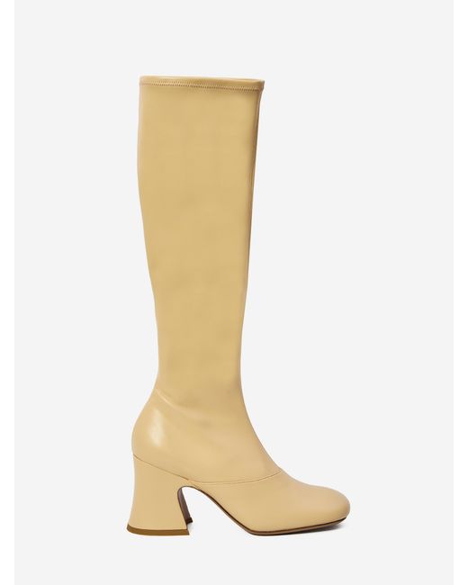 Chloé White "Janis" Boots