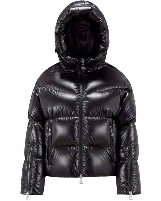 Moncler Black Huppe Short Down Jacket